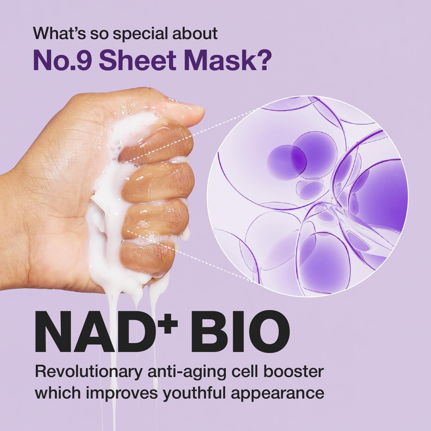 numbuzin No.9 NAD Bio Lifting-sil Full Cover Facial Mask
