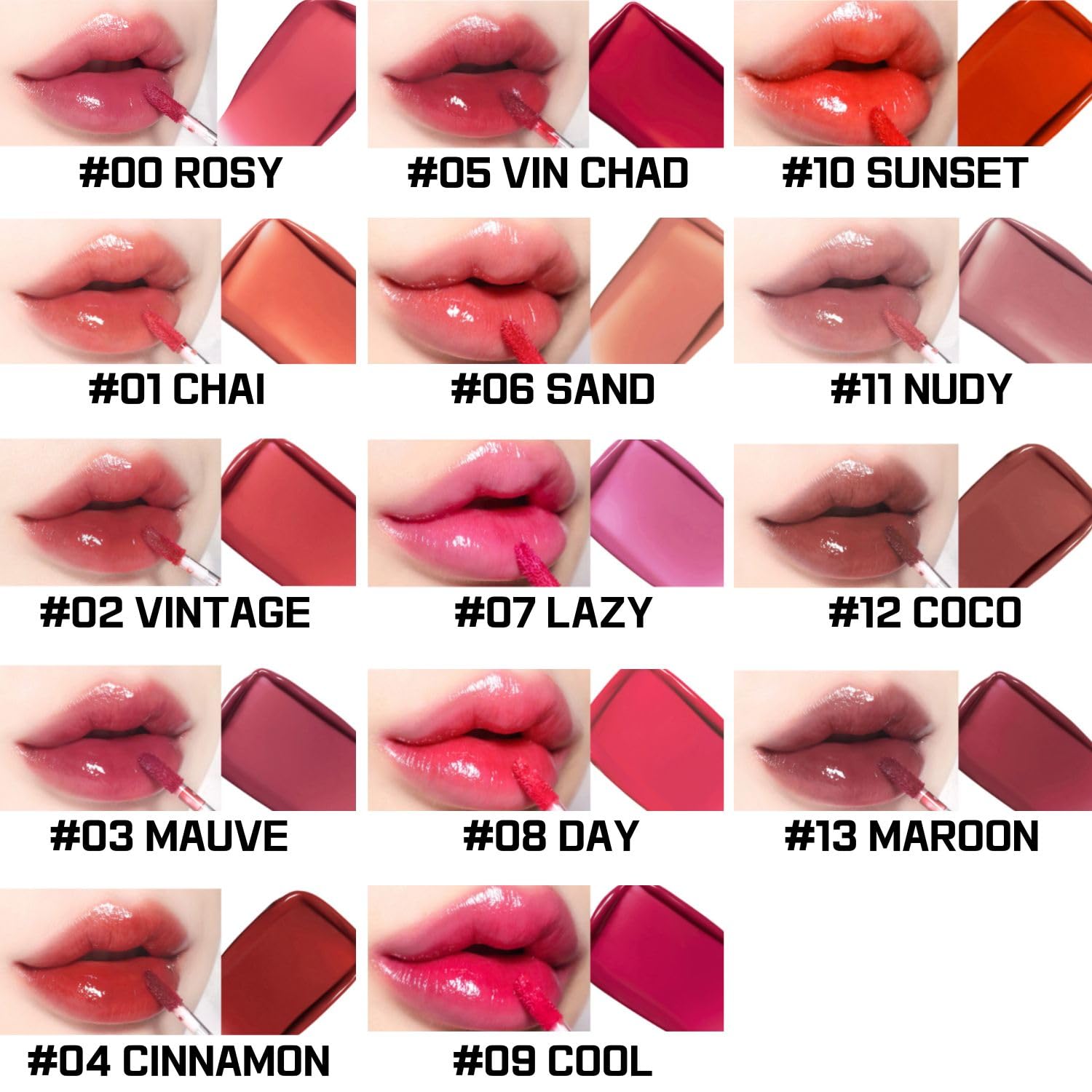 BBIA Glow Lip Tint - 9 Colors - H ART