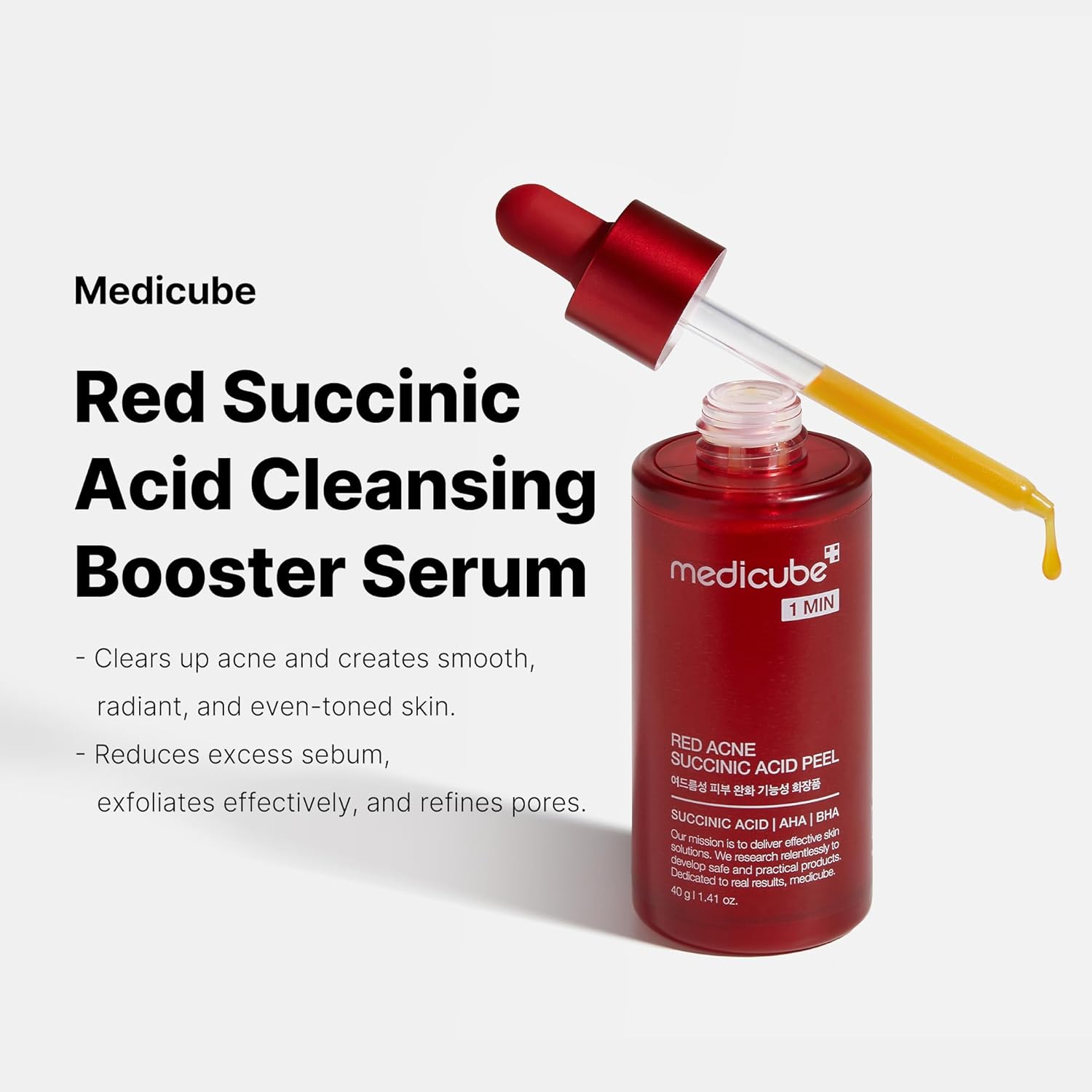 Medicube Red Acne Succinic Acid Peel 40ml