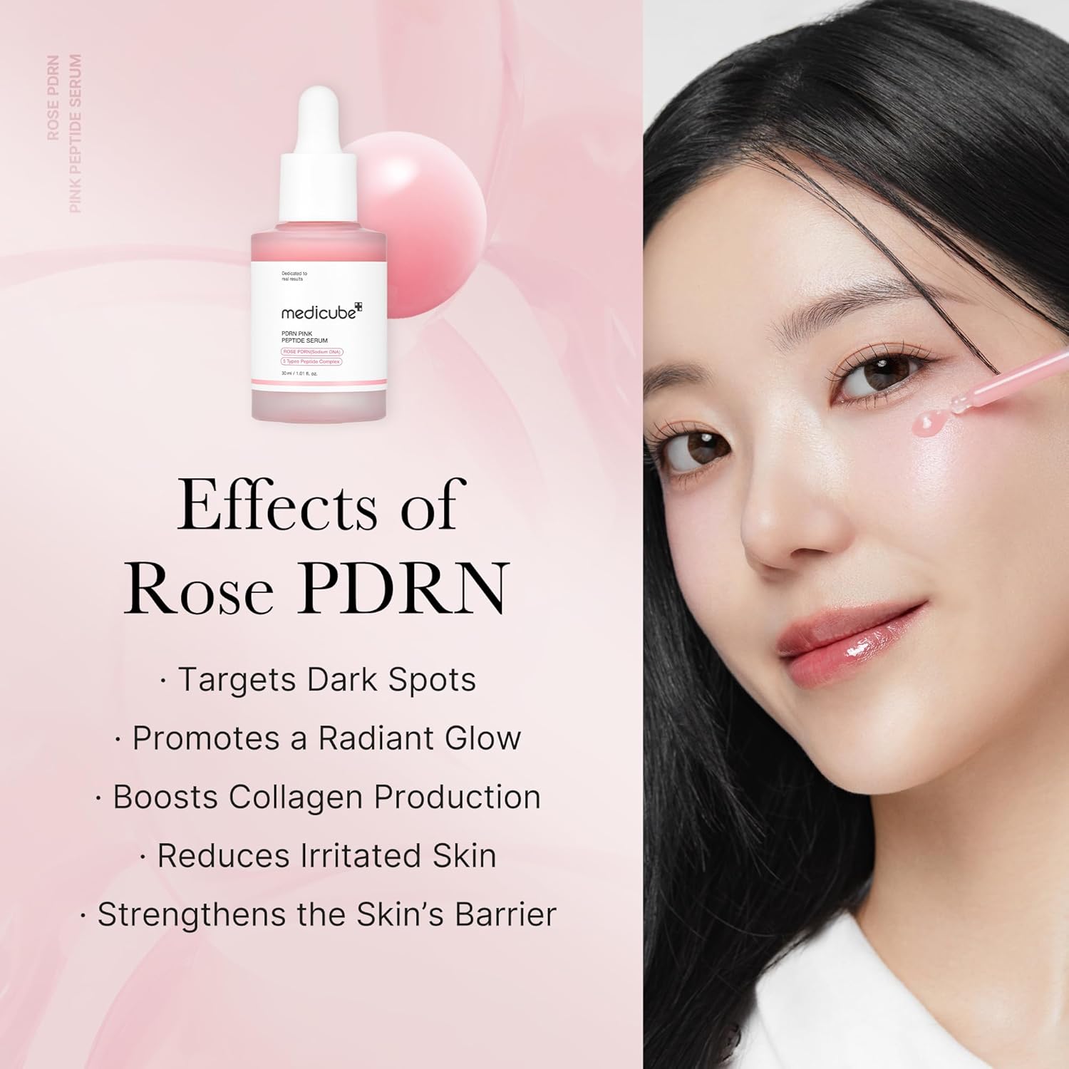 Medicube PDRN Pink Peptide Serum 30ml - H ART