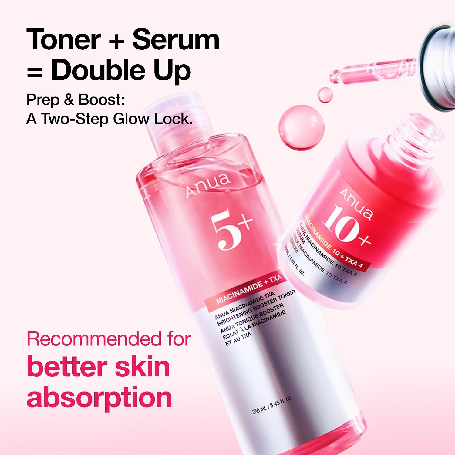 ANUA Niacinamide Txa Brightening Booster Toner 250mL