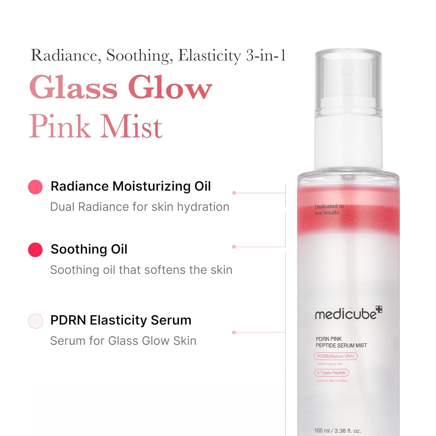 Medicube PDRN Pink Glutathione Serum Mist 100ml - H ART