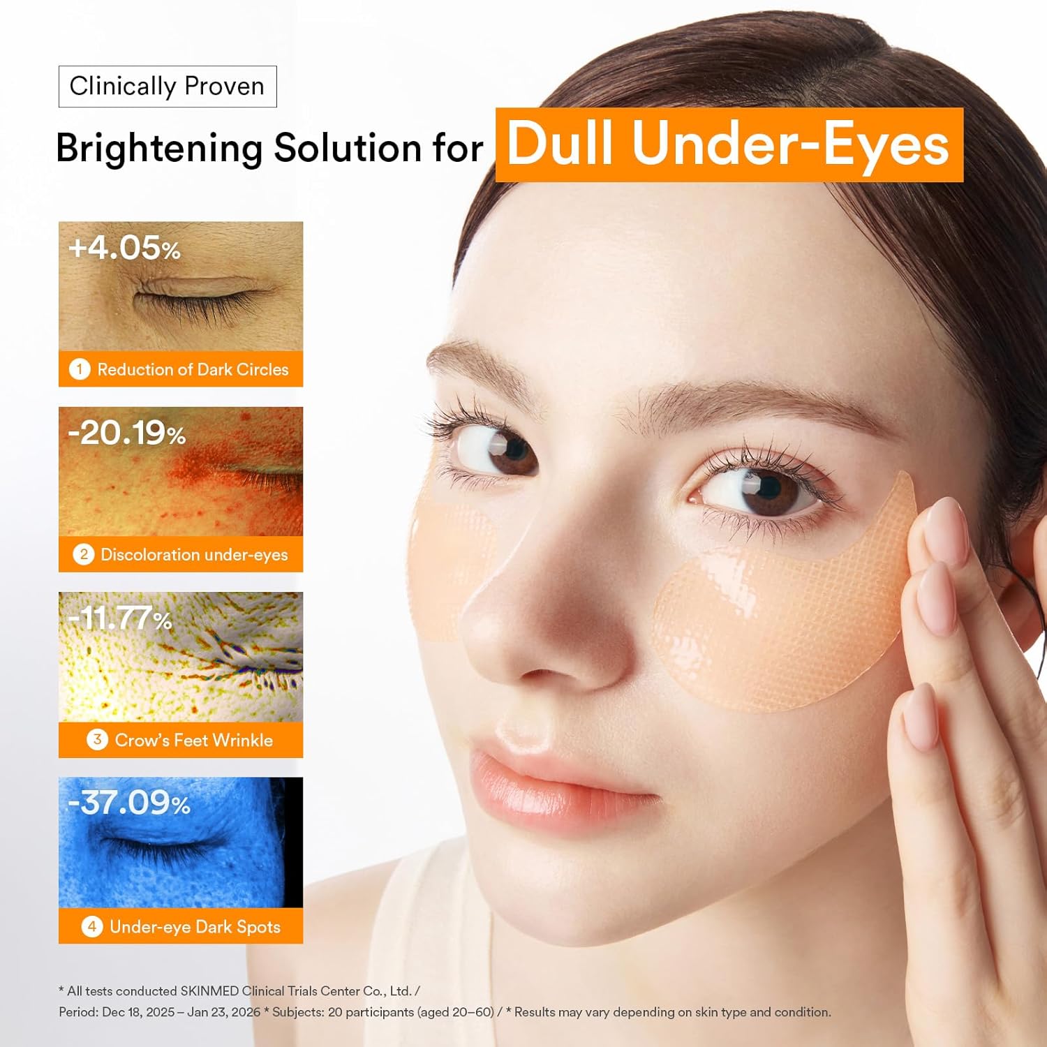 Abib Glutathione Kojic Acid Eye Patch Vita Jelly 60EA