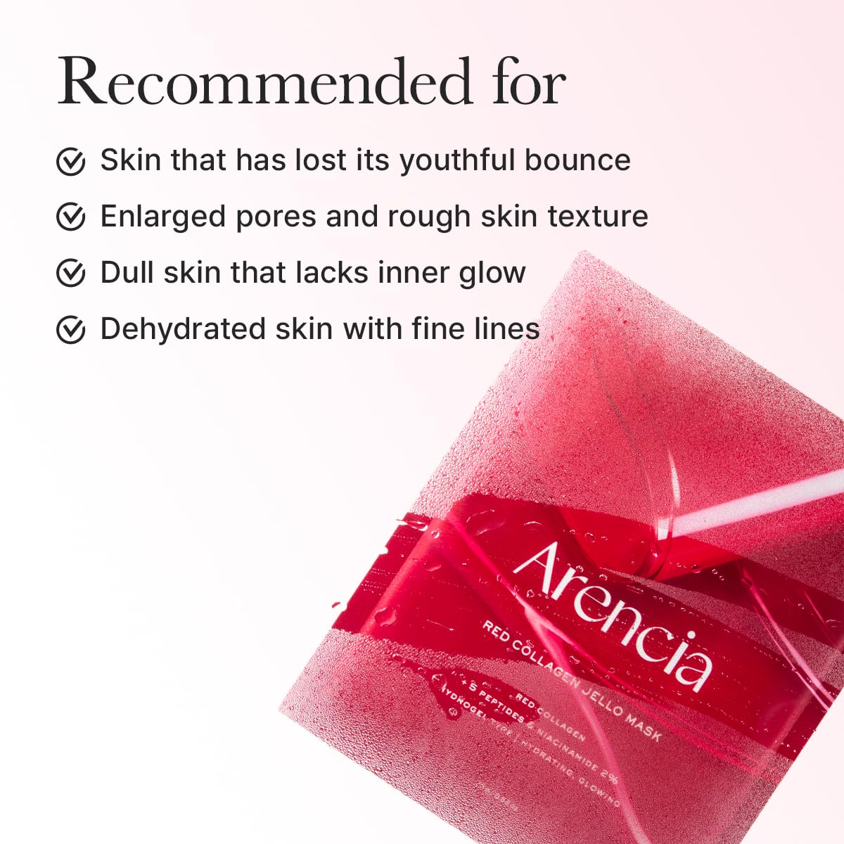 ARENCIA Red Collagen Jello Mask 1EA