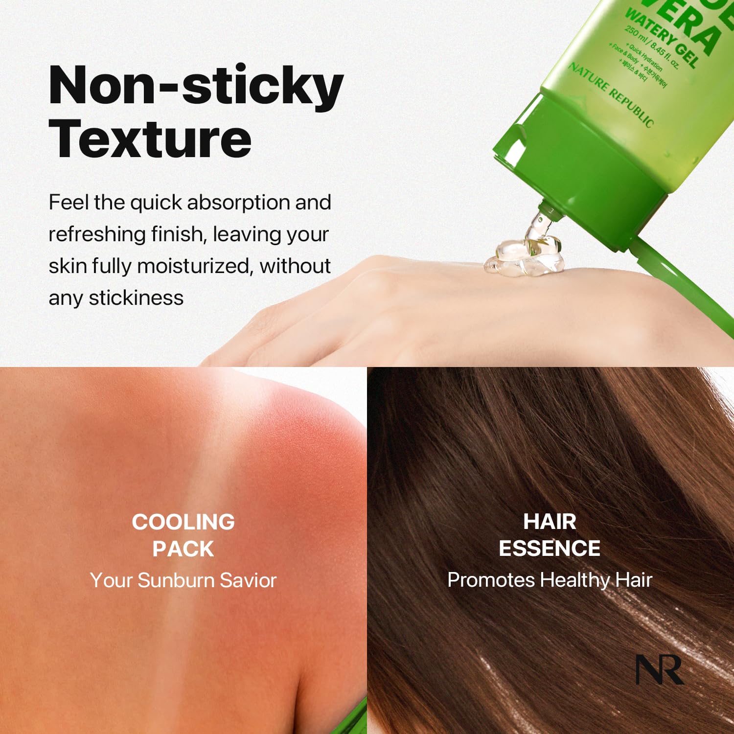 NATURE REPUBLIC Soothing & Moisture Aloe Vera 92% Soothing Gel Tube