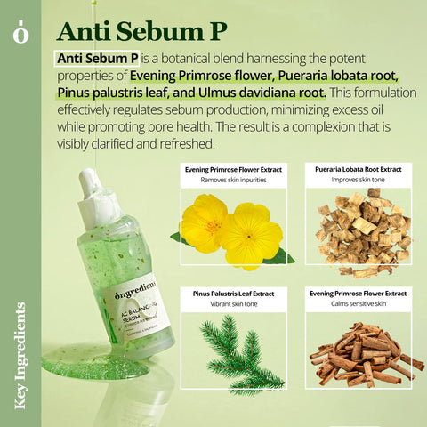 Ongredients AC Balancing Serum 50ml