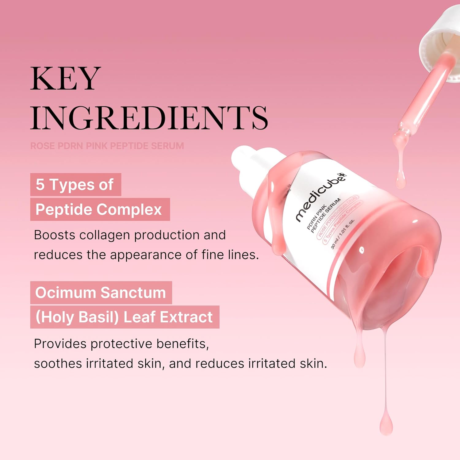 Medicube PDRN Pink Peptide Serum 30ml - H ART