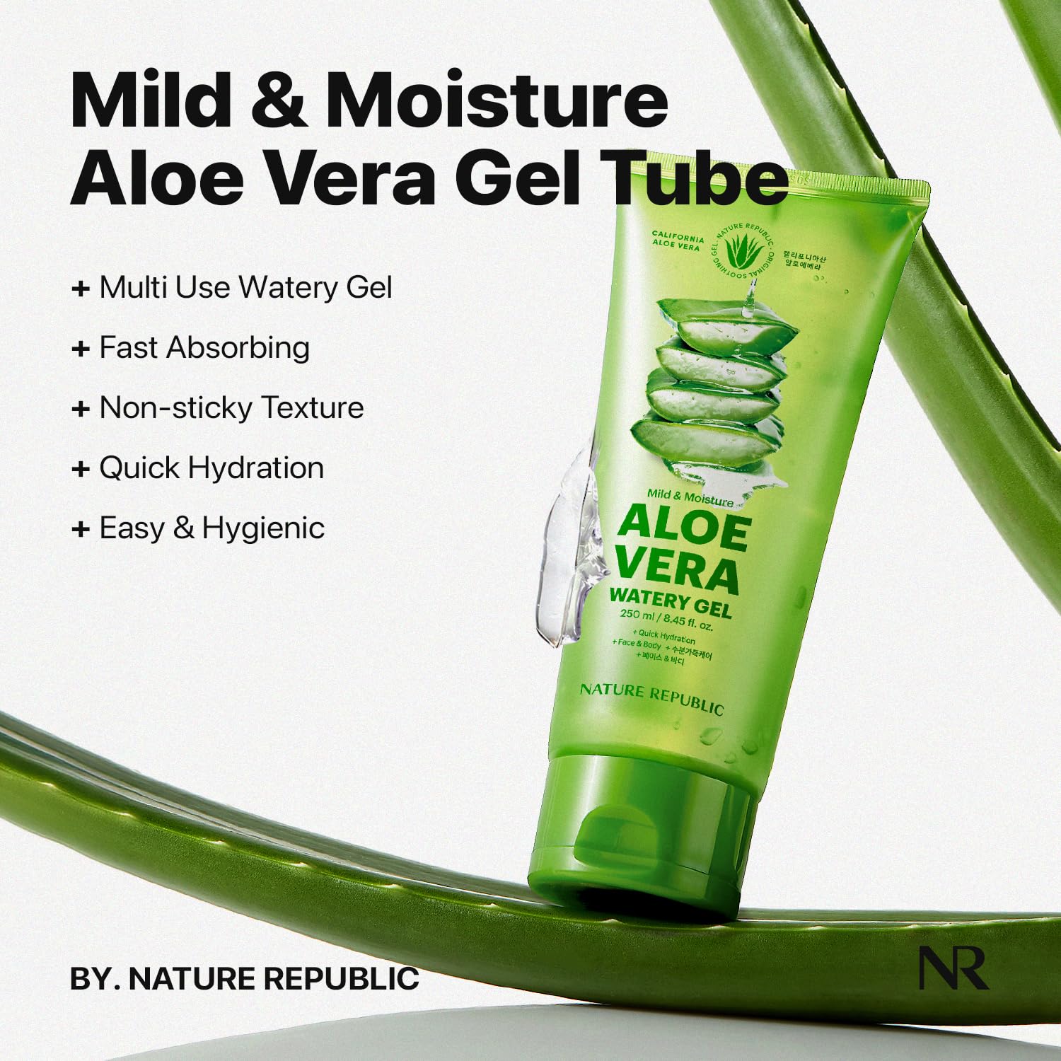 NATURE REPUBLIC Soothing & Moisture Aloe Vera 92% Soothing Gel Tube