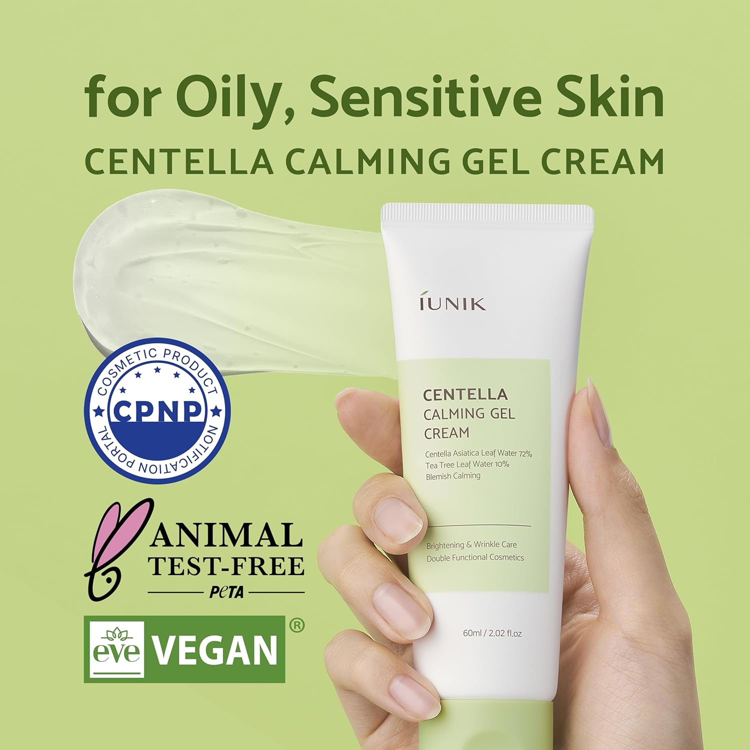 IUNIK Centella Calming Gel Cream 60ml - H ART