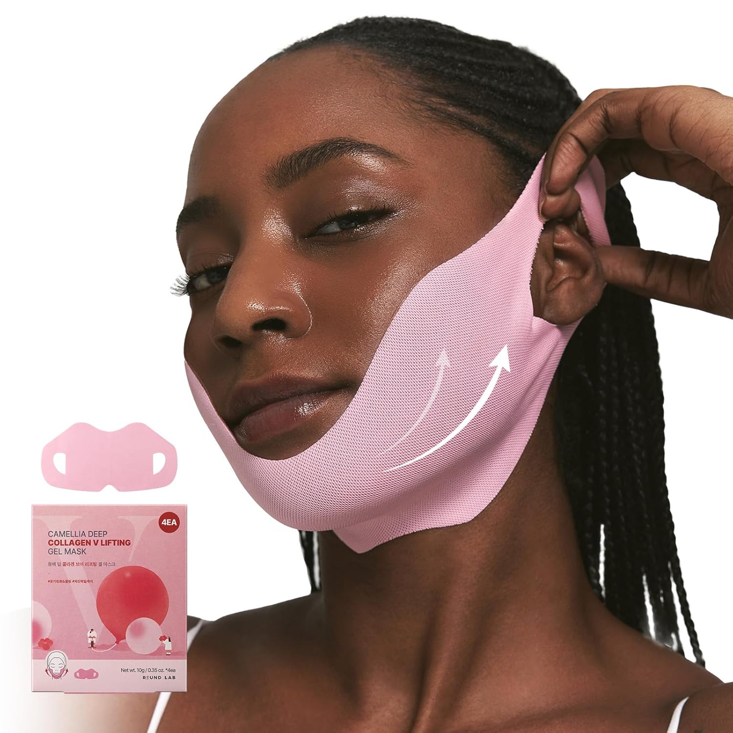 ROUND LAB Camellia Deep Collagen V Lifting Gel Mask 1EA