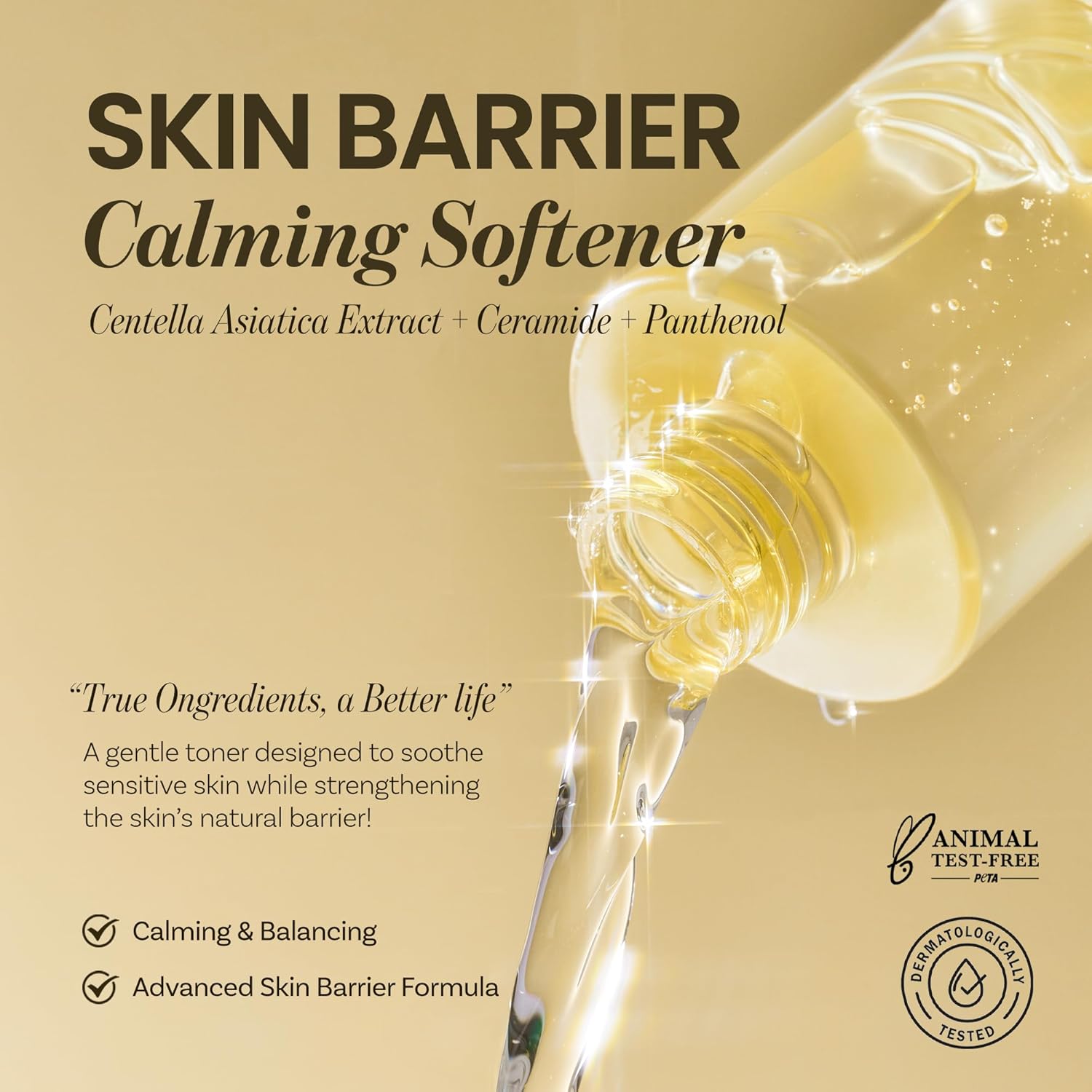 Ongredients Skin Barrier Calming Softener 250ml