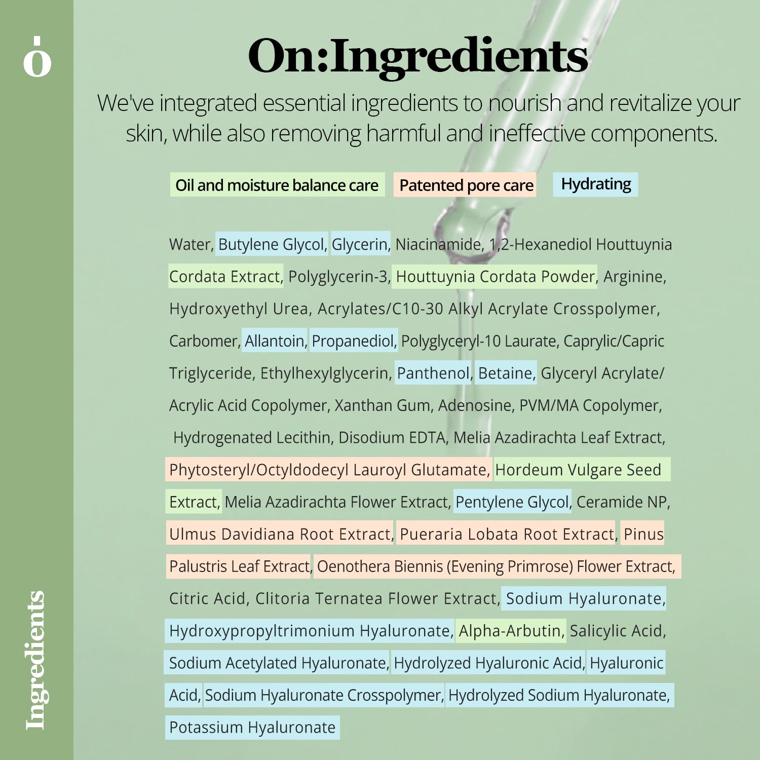 Ongredients AC Balancing Serum 50ml