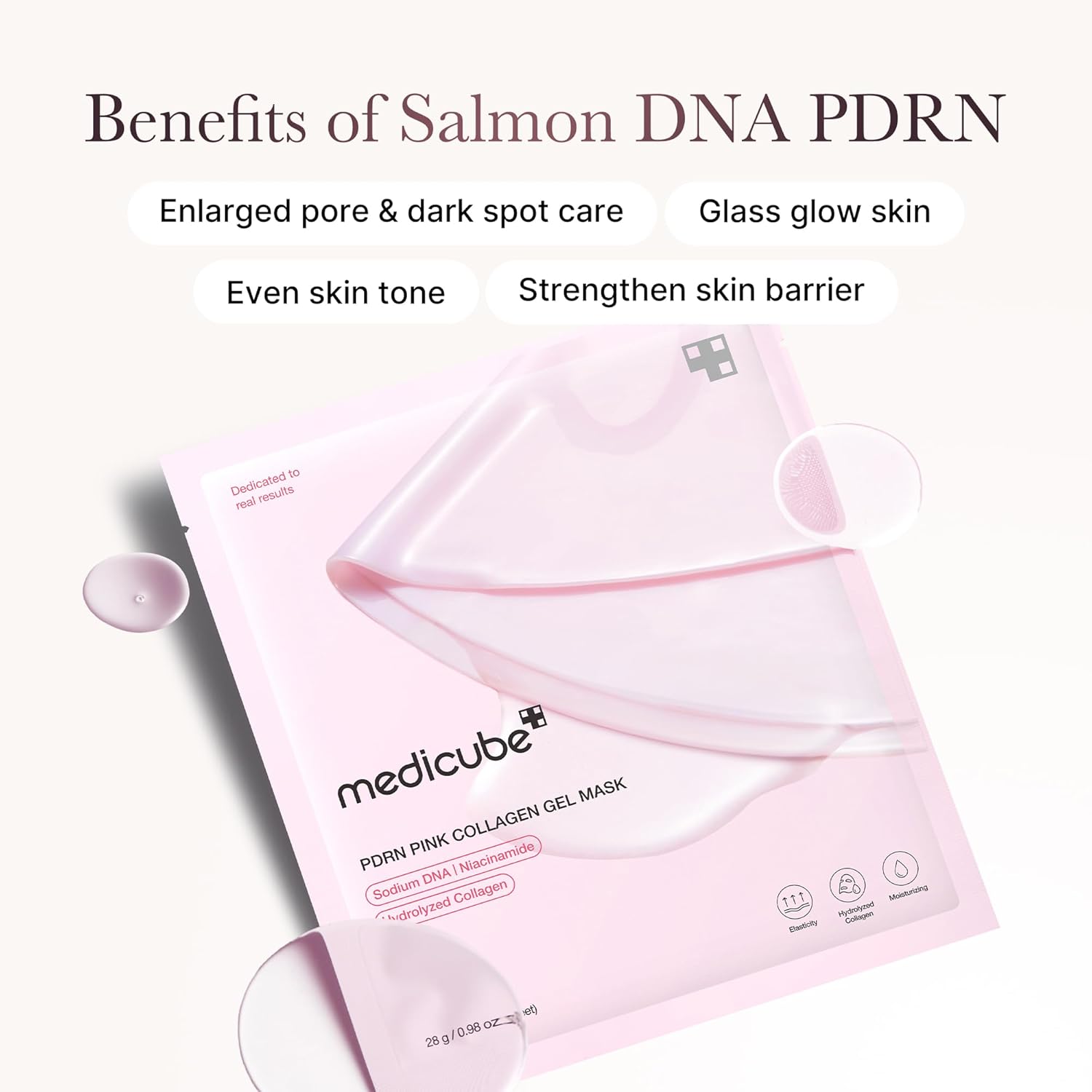 Medicube Salmon PDRN Pink Collagen Gel Mask 1EA - H ART