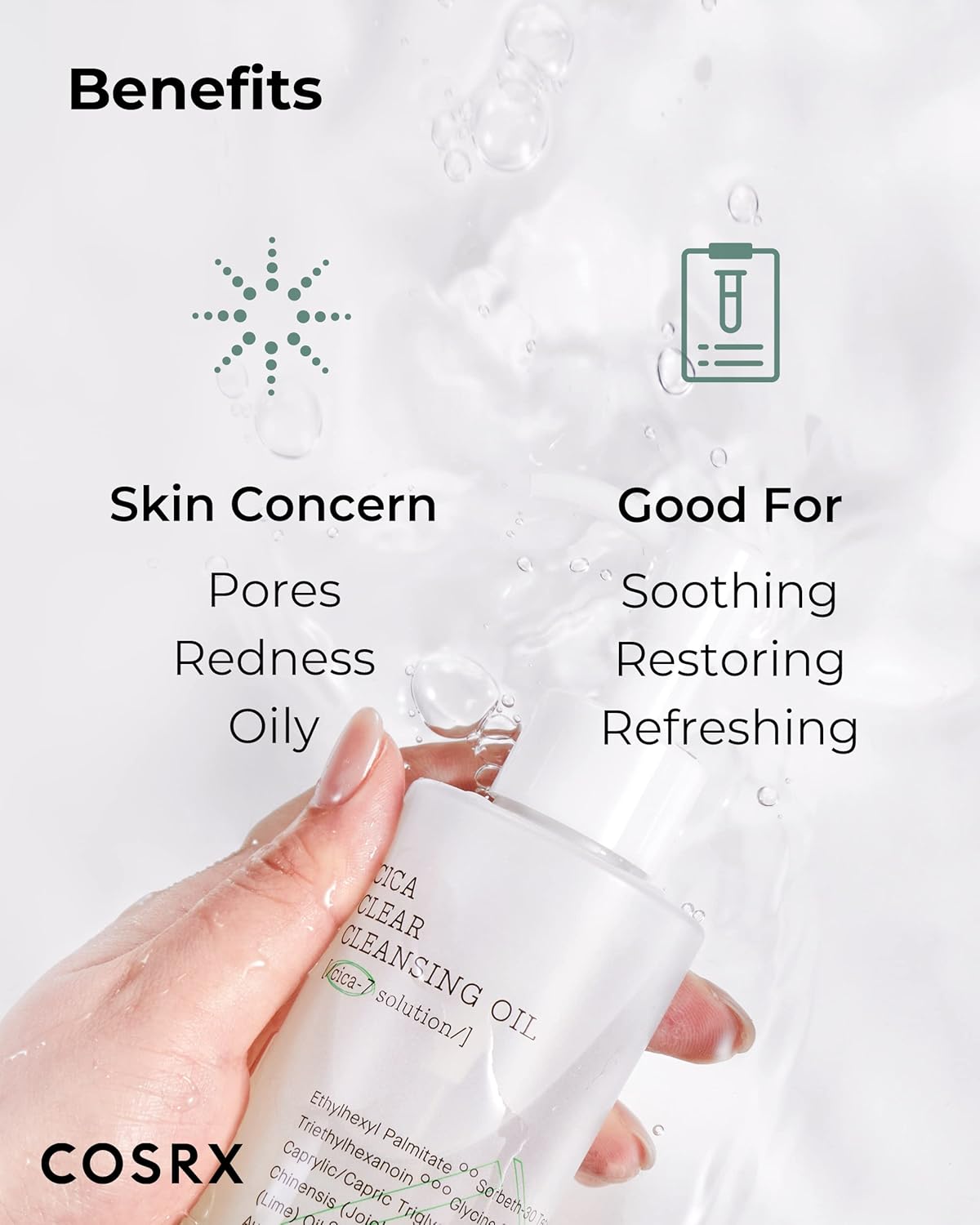 COSRX Pure Fit Cica Clear Cleansing Oil 200ml - H ART