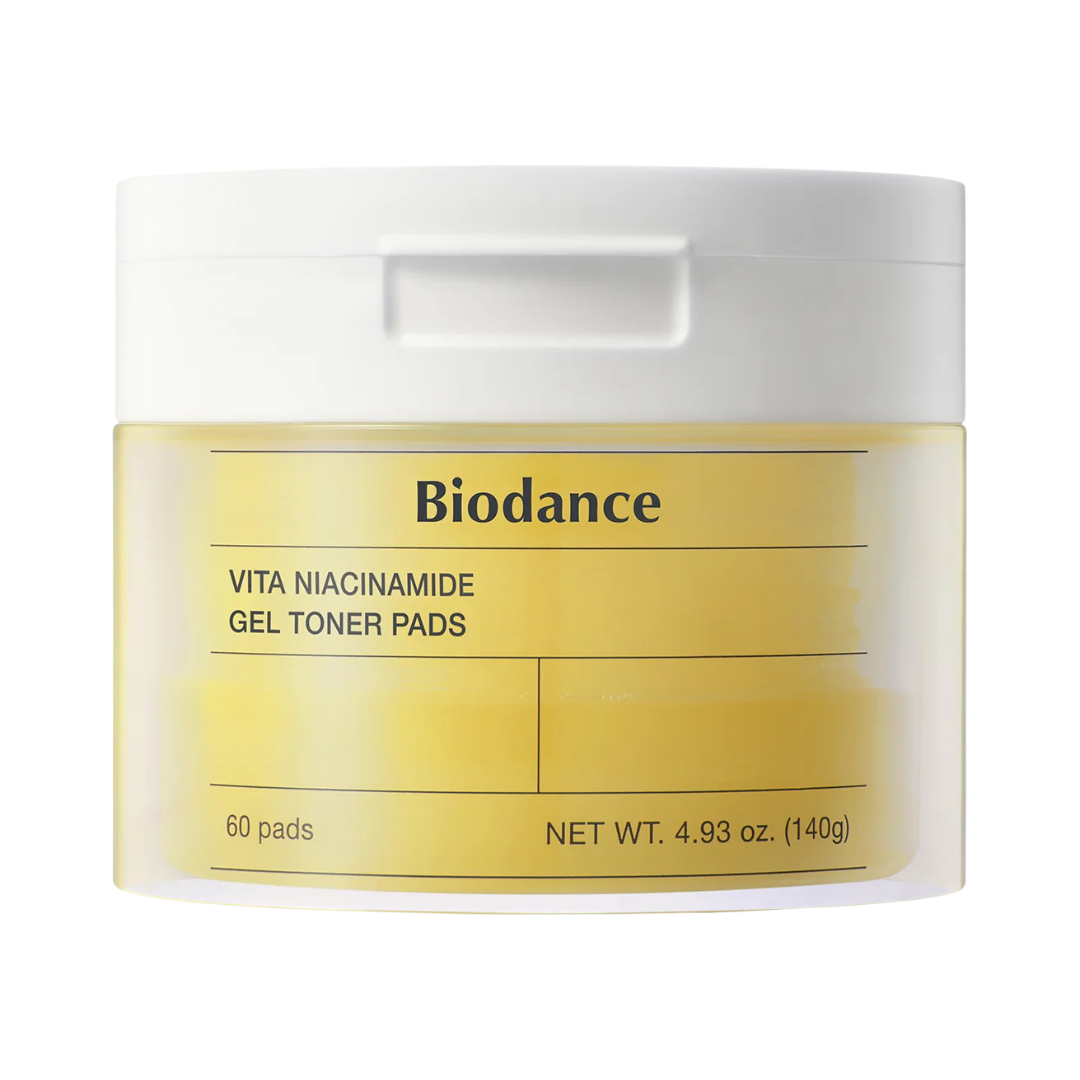 BIODANCE Vita Niacinamide Gel Toner Pad 60EA