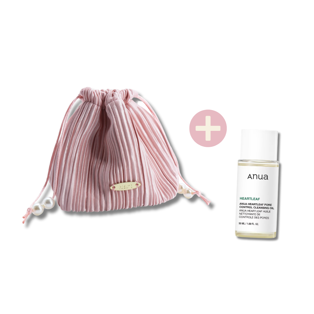 🎁 H ART Pouch + ANUA Heartleaf Pore Control Cleansing Oil 20mL (100% off)