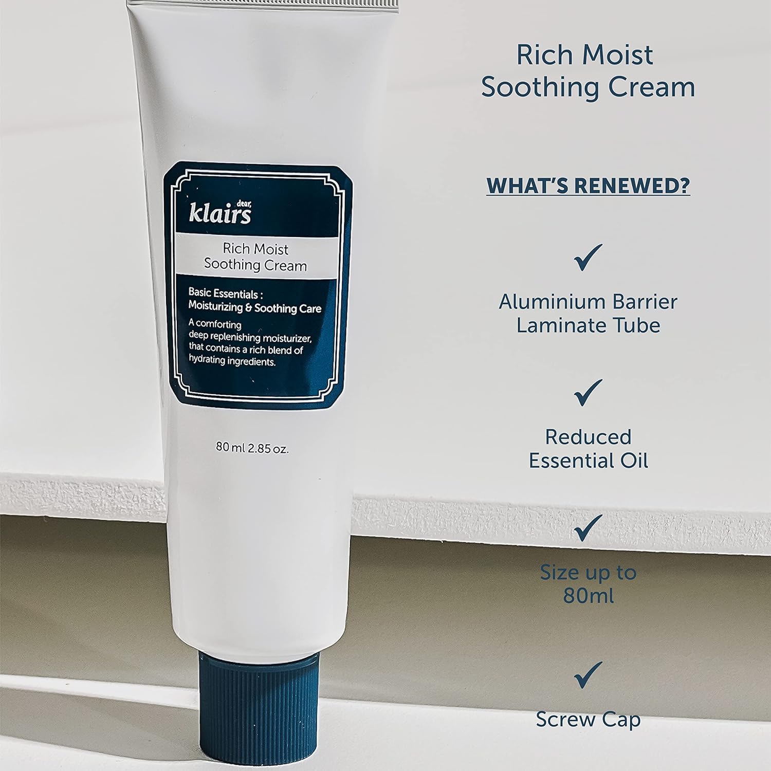 Dear, Klairs Rich Moist Soothing Cream 80g - H ART