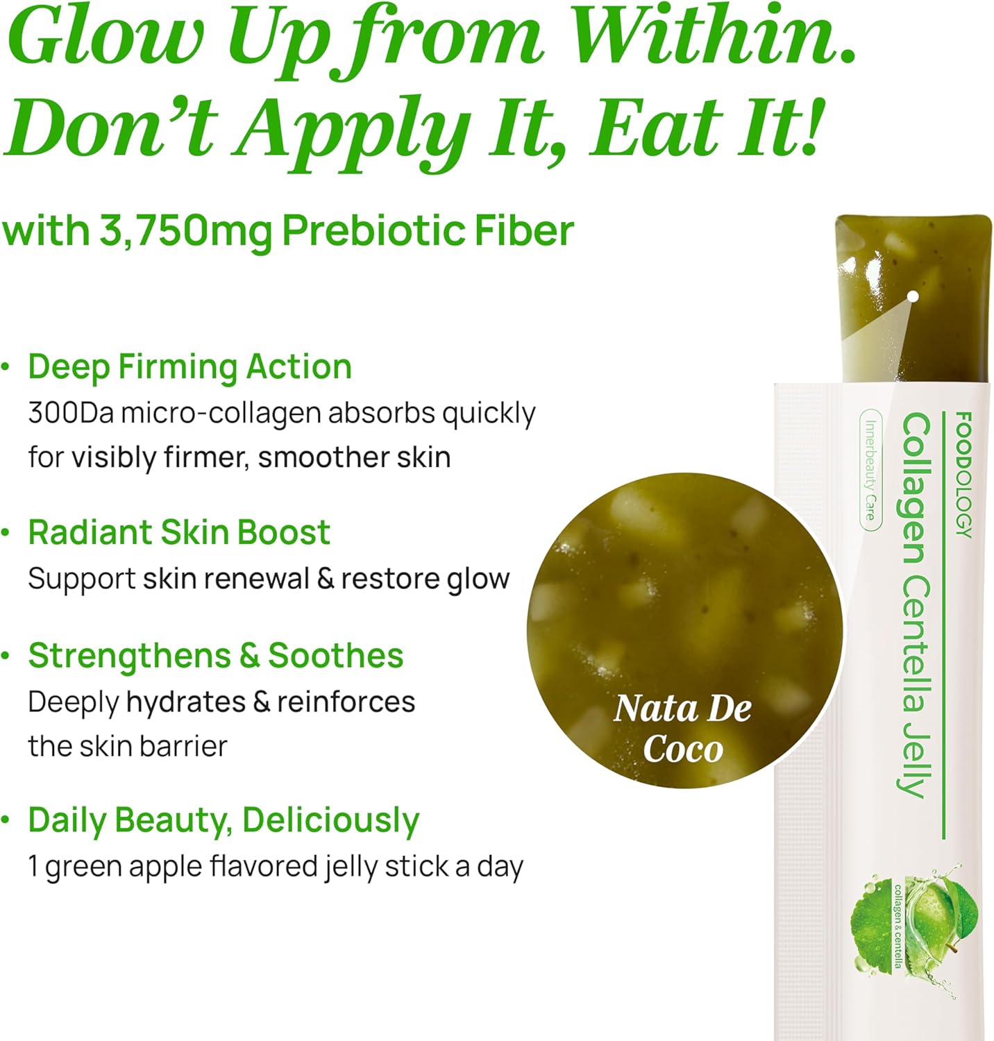 FOODOLOGY Collagen Centella Jelly 10 Sticks