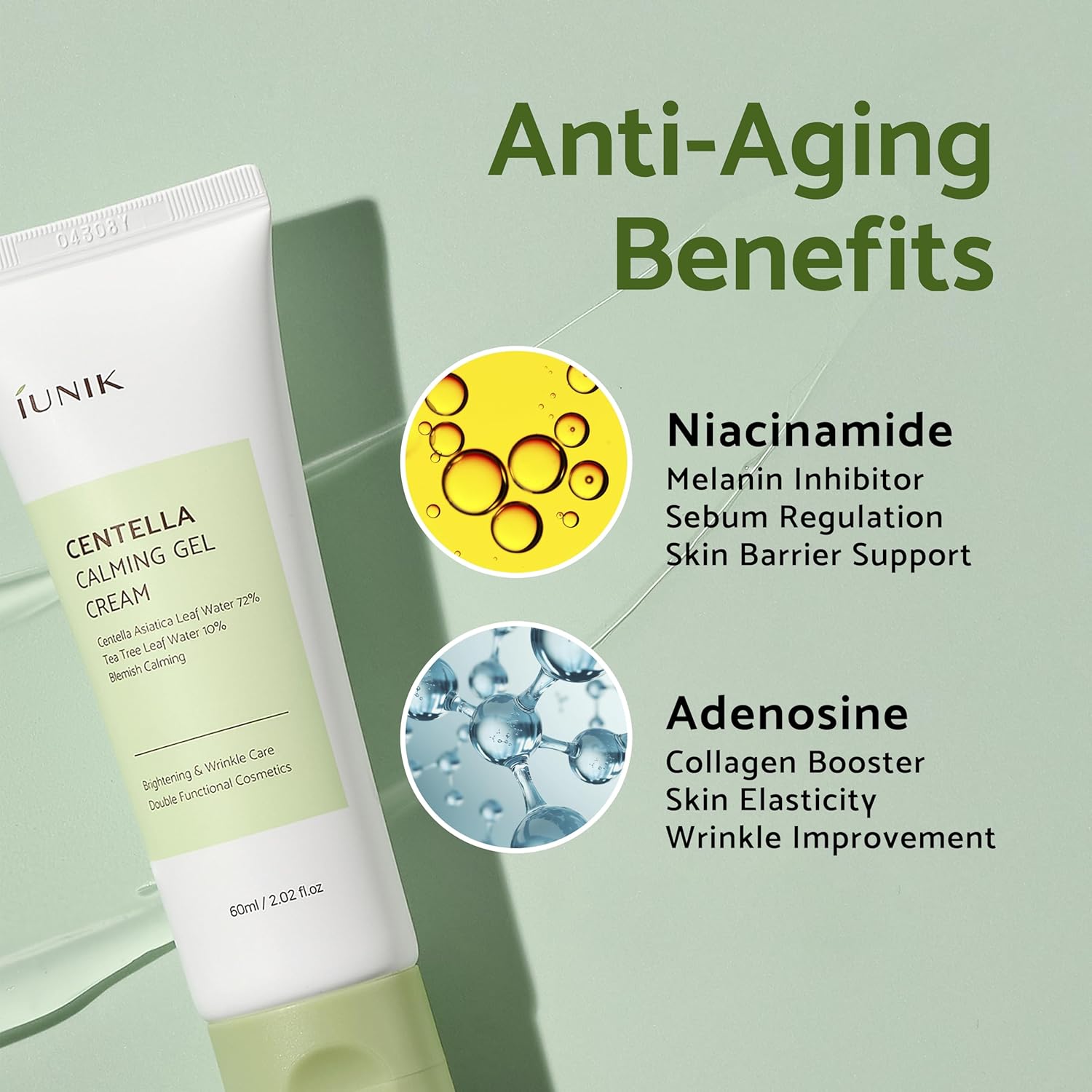 IUNIK Centella Calming Gel Cream 60ml - H ART