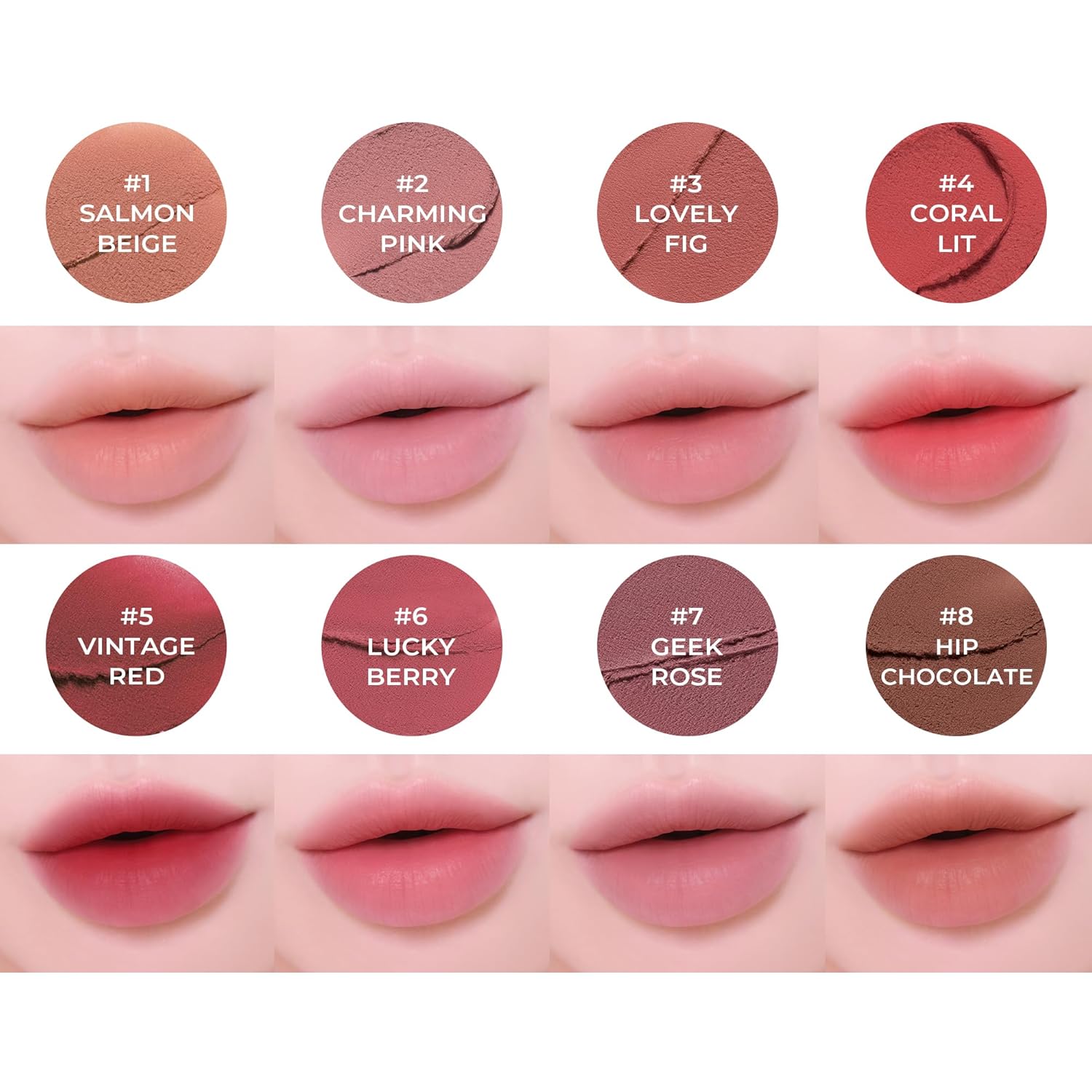 colorgram Nude Blur Tint - 8 Colors - H ART