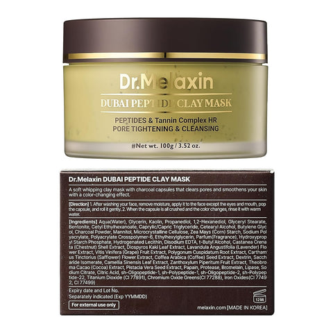 Dr.Melaxin Dubai Peptide Clay Mask 100ml