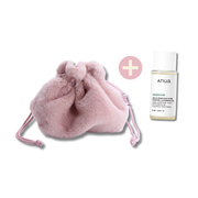 H ART Fluffy Pouch + ANUA Heartleaf Pore Control Cleansing Oil 20mL
