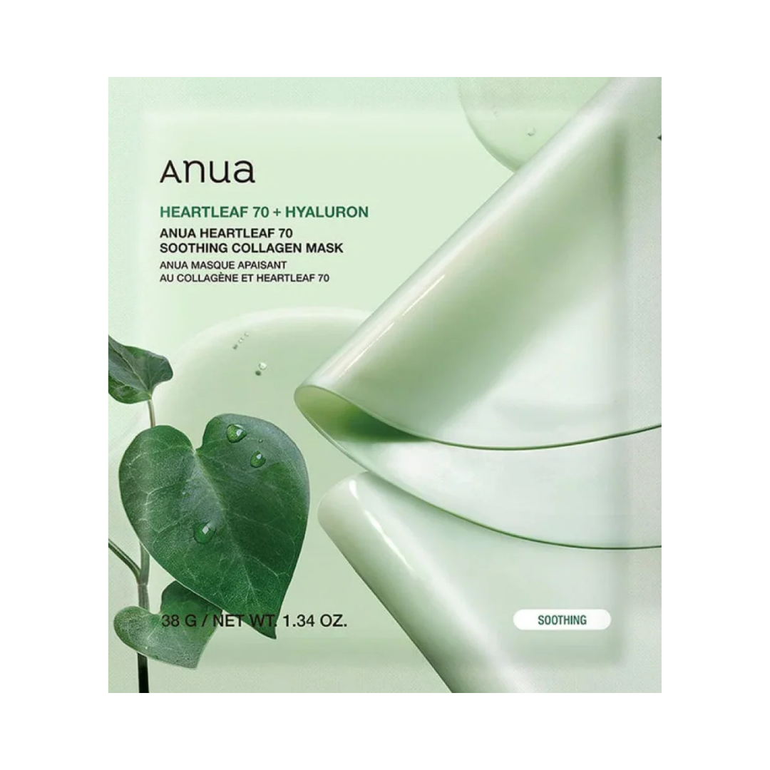 HEARTLEAF 70 SOOTHING COLLAGEN MASK