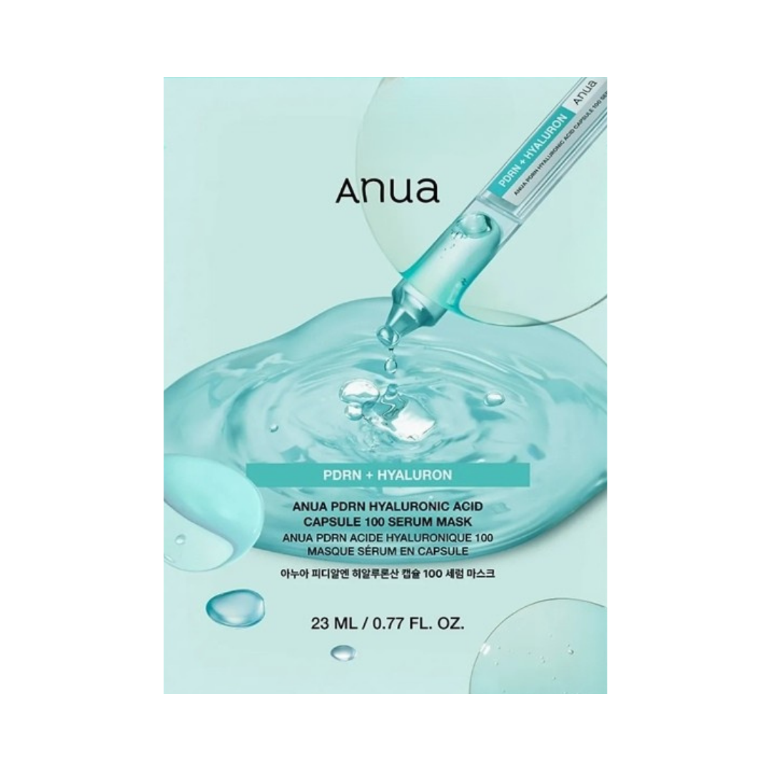 ANUA PDRN Hyaluron 100 Serum Mask 1EA
