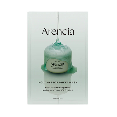 ARENCIA Holy Hyssop Sheet Mask 1EA