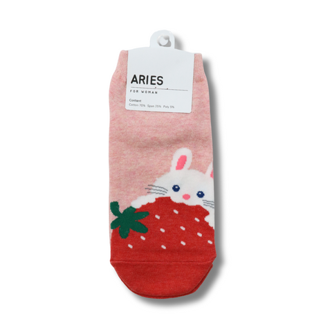 Aries Fruit Bite Ankle Socks - 3 Types