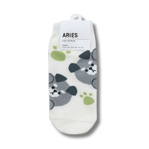 Aries Peeking Animal Ankle Socks - 4 Types