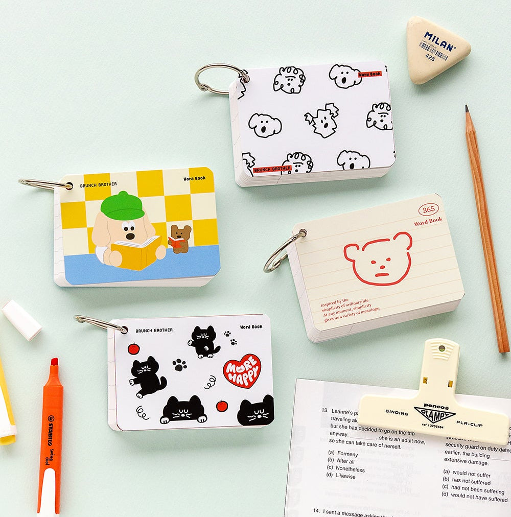 Brunch Brother Small Index Card ver.2 - 4 Types