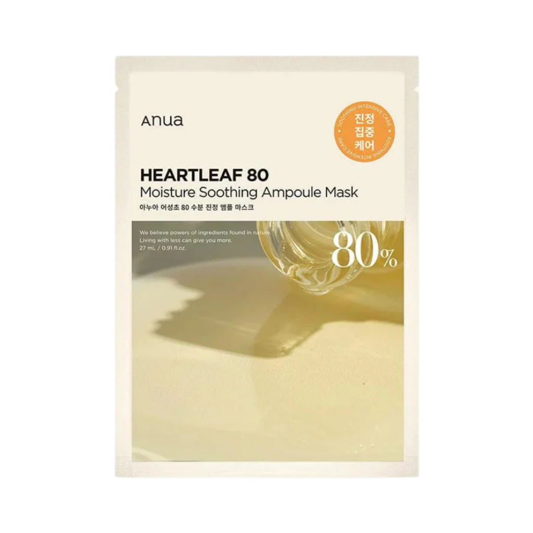 ANUA Heartleaf 80% Ampoule Mask 1EA