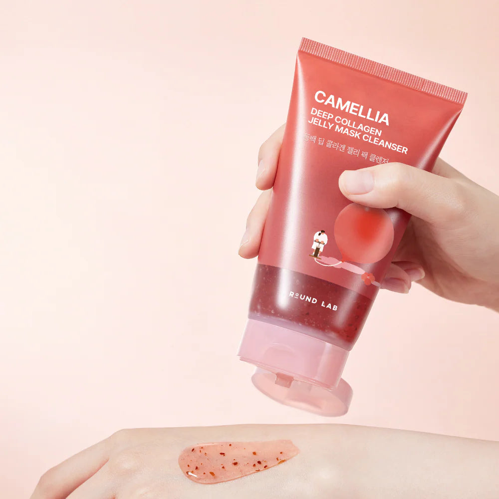 Round Lab Camellia Deep Collagen Jelly Mask Cleanser