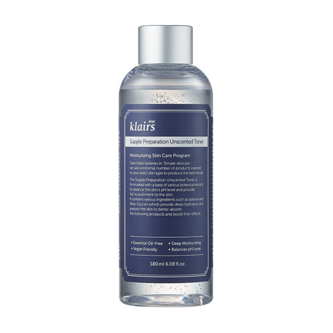 Dear, Klairs Supple Preparation Unscented Toner 180ml - H ART