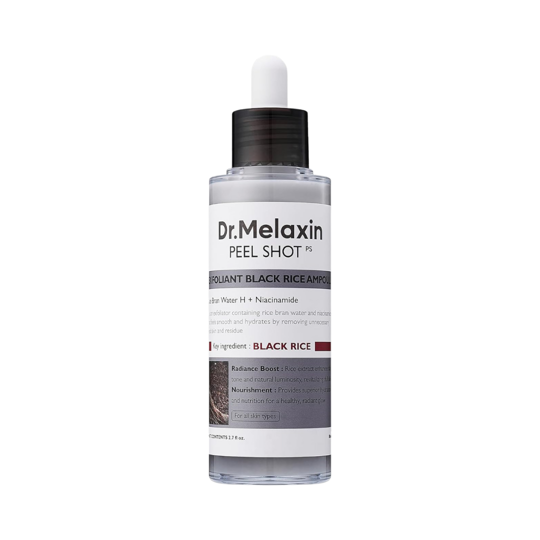 Dr.Melaxin Peel Shot Exfoliating Black Rice Ampoule
