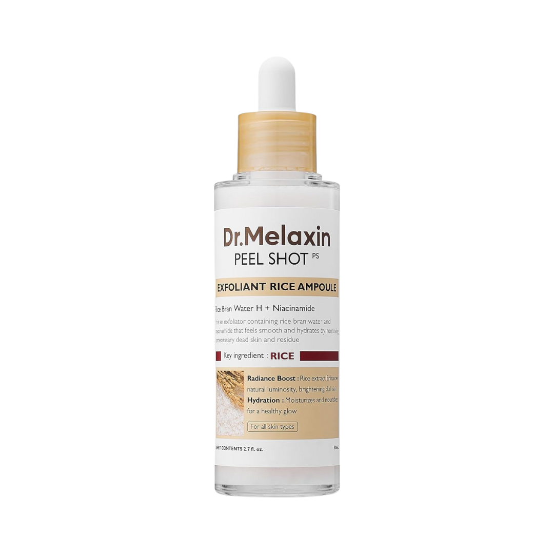 Dr.Melaxin Peel Shot Exfoliating White Rice Ampoule 80ml