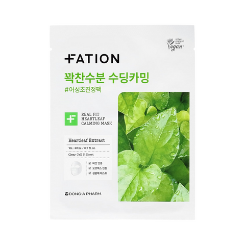 FATION Real Fit Heartleaf Calming Mask