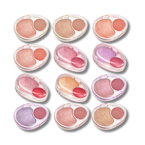 FWEE Mellow Dual Blusher 6 Colors