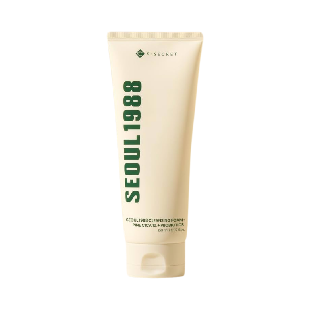 KSECRET Seoul 1988 Cleansing Foam: Pine Cica 1% + Probiotics 150ml