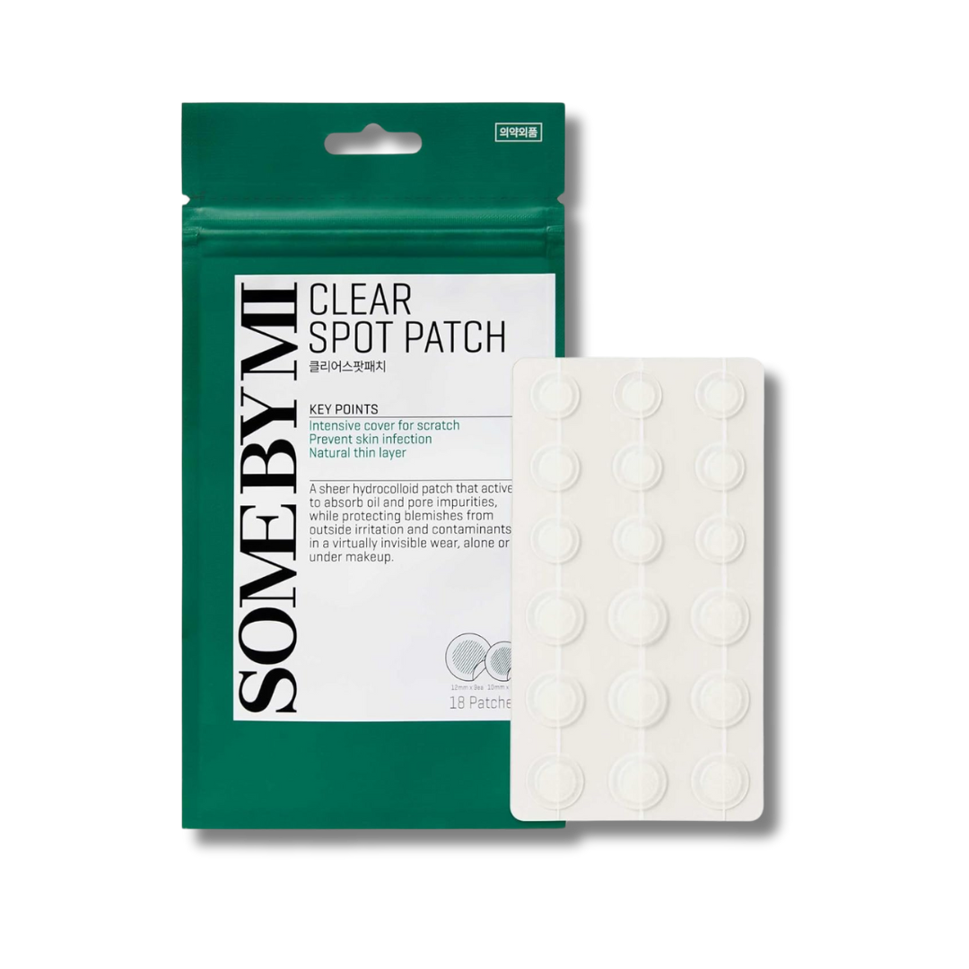 SOME BY MI Clear Spot Patch 18Pcs (10mm*9Counts + 12mm*9Counts) - H ART
