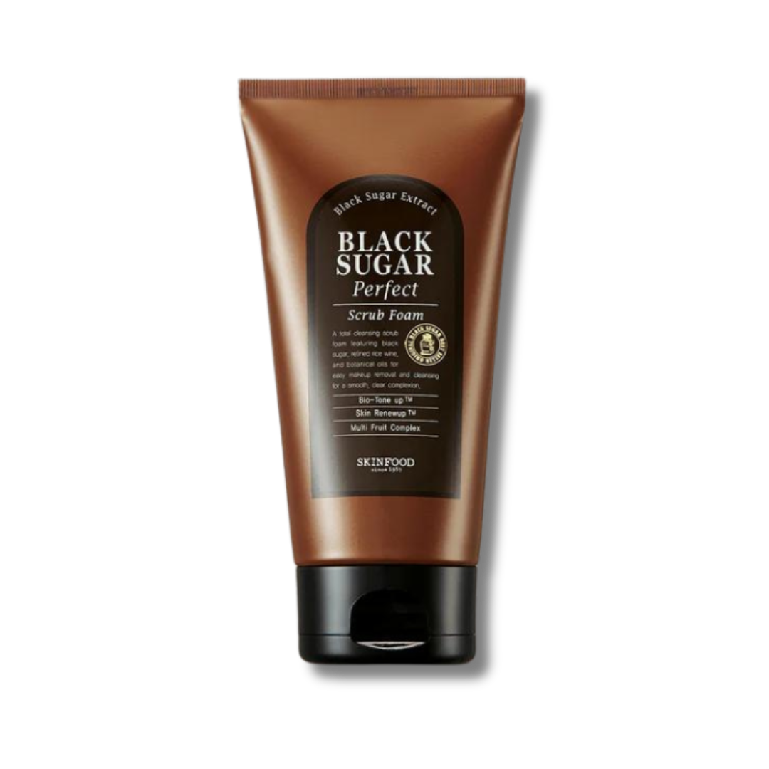 SKINFOOD Black Sugar Perfect Scrub Foam 180mL - H ART