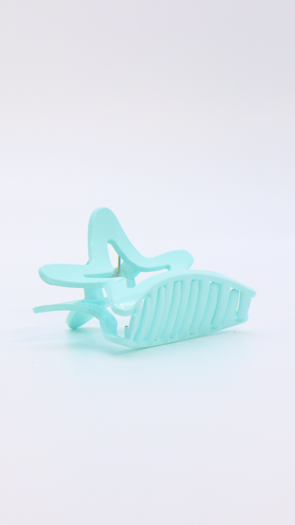 H ART Star Hair Claw Clip Light Blue