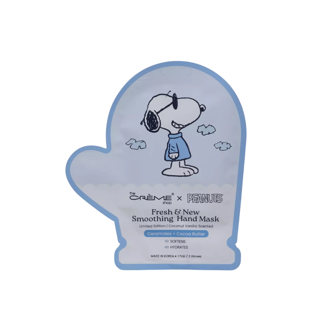 The Crème Shop Peanuts Smoothing Hand Mask 1EA