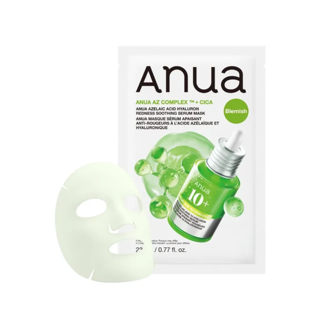 ANUA Azelaic Acid Hyaluron Redness Soothing Serum Mask 1EA