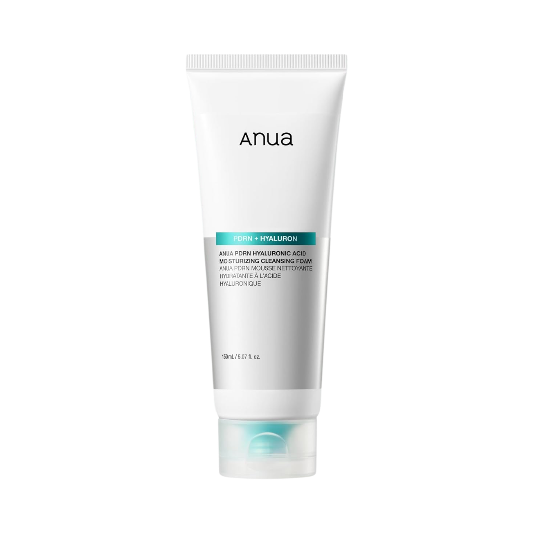 ANUA PDRN Hyaluronic Acid Moisturizing Cleansing Foam 150mL