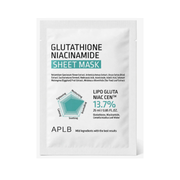 APLB Glutathione Niacinamide Sheet Mask 1EA