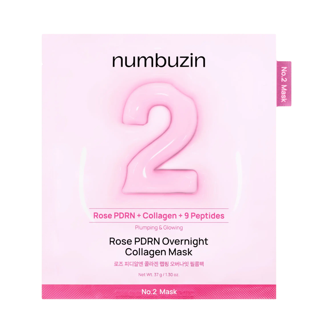 numbuzin No.2 Rose PDRN Overnight Collagen Mask 1EA
