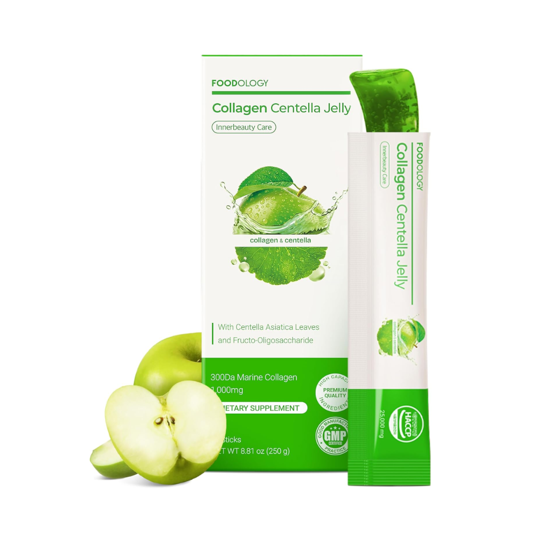 FOODOLOGY Collagen Centella Jelly 10 Sticks