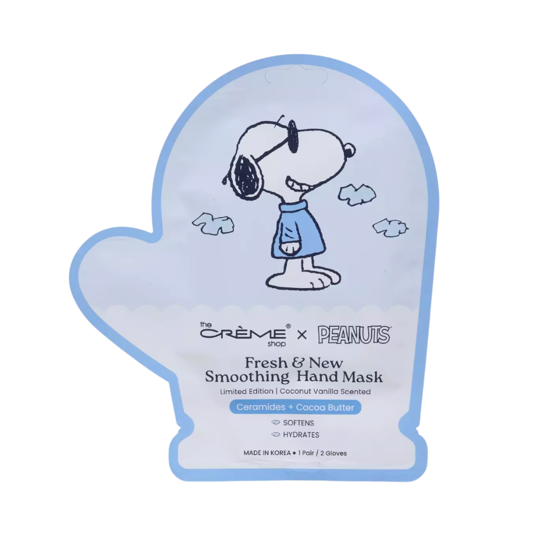 The Crème Shop Peanuts Smoothing Hand Mask 1EA